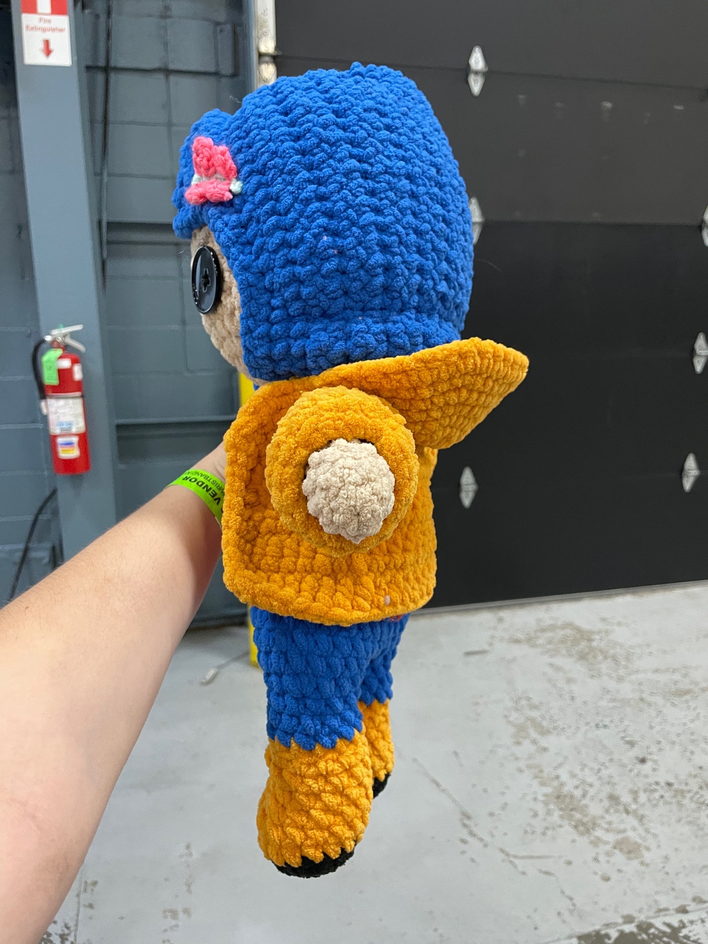 Crochet Coraline doll