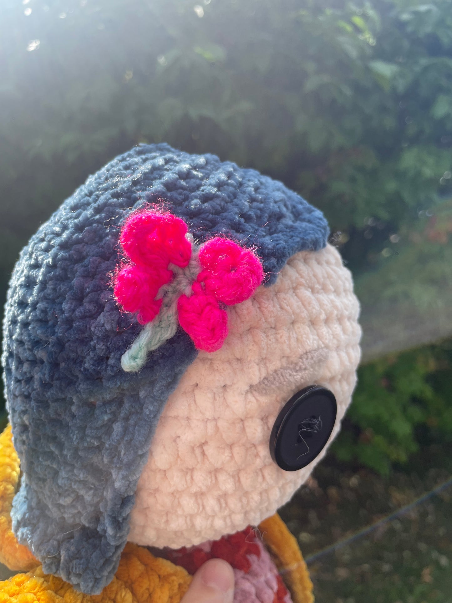 Crochet Coraline doll
