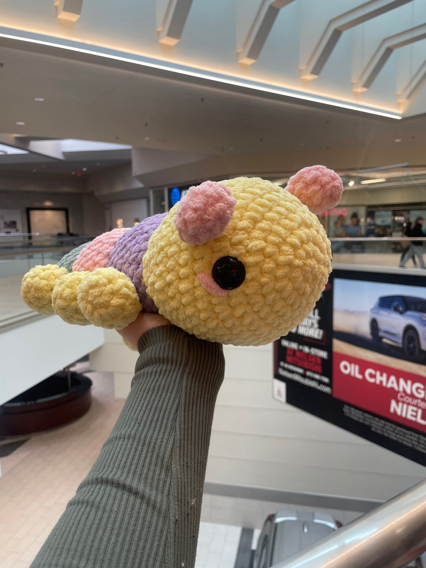 Caterpillar plush