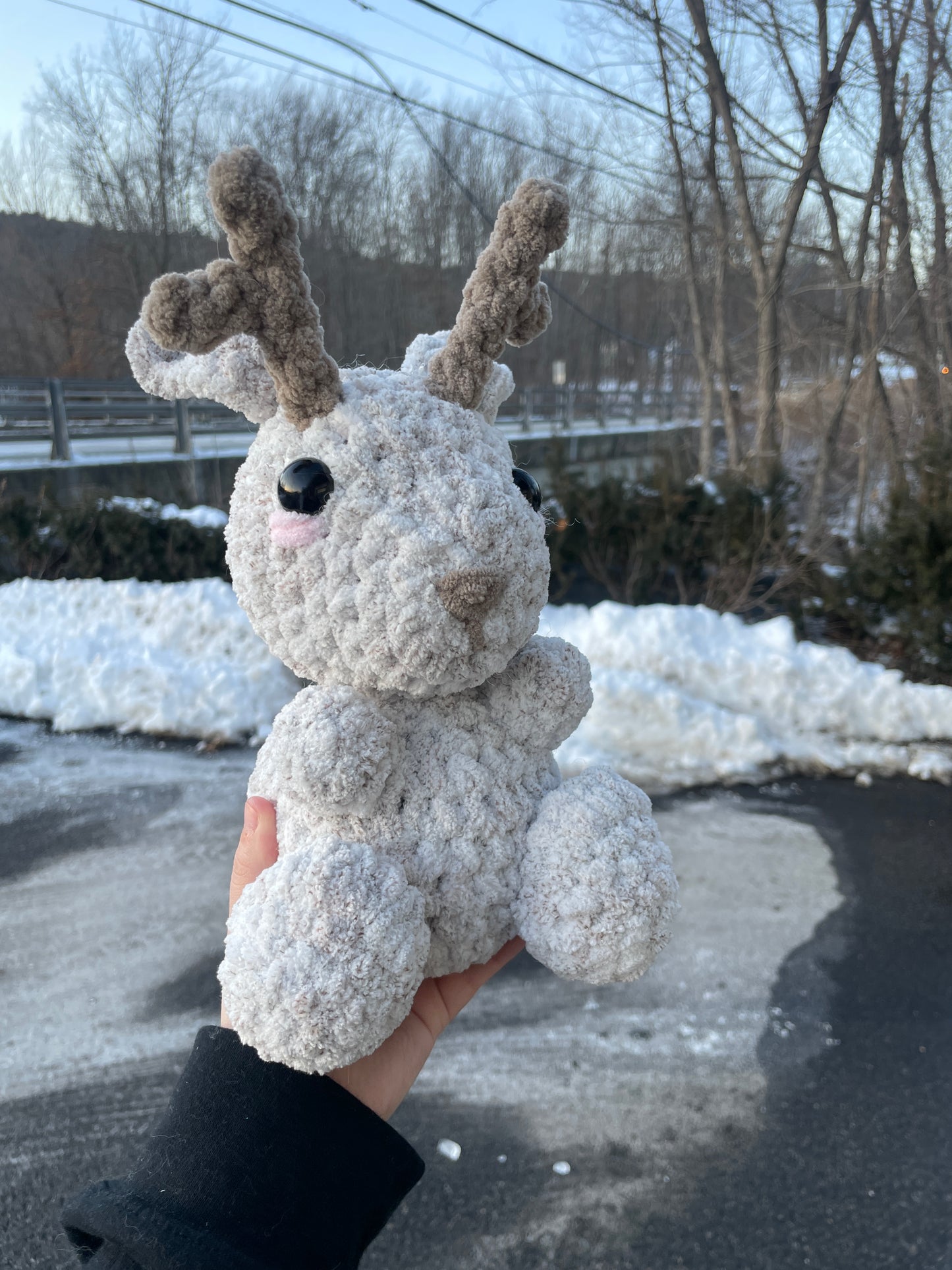 Jackalope plushie