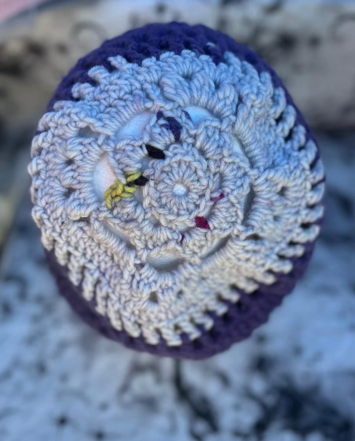 Floral Slouchy Hat - One of a Kind