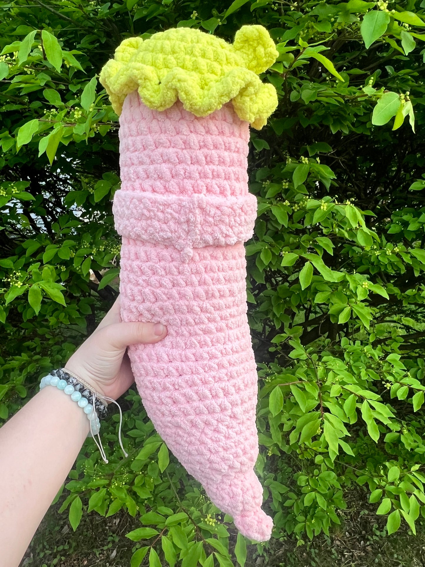 Froggie Earthworm plush