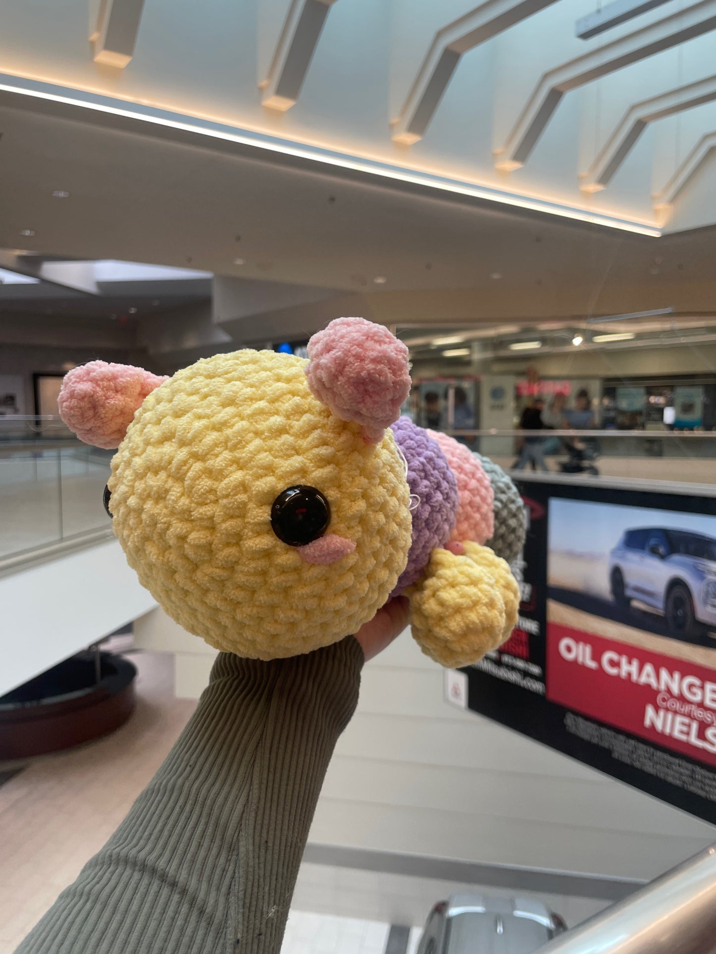 Caterpillar plush