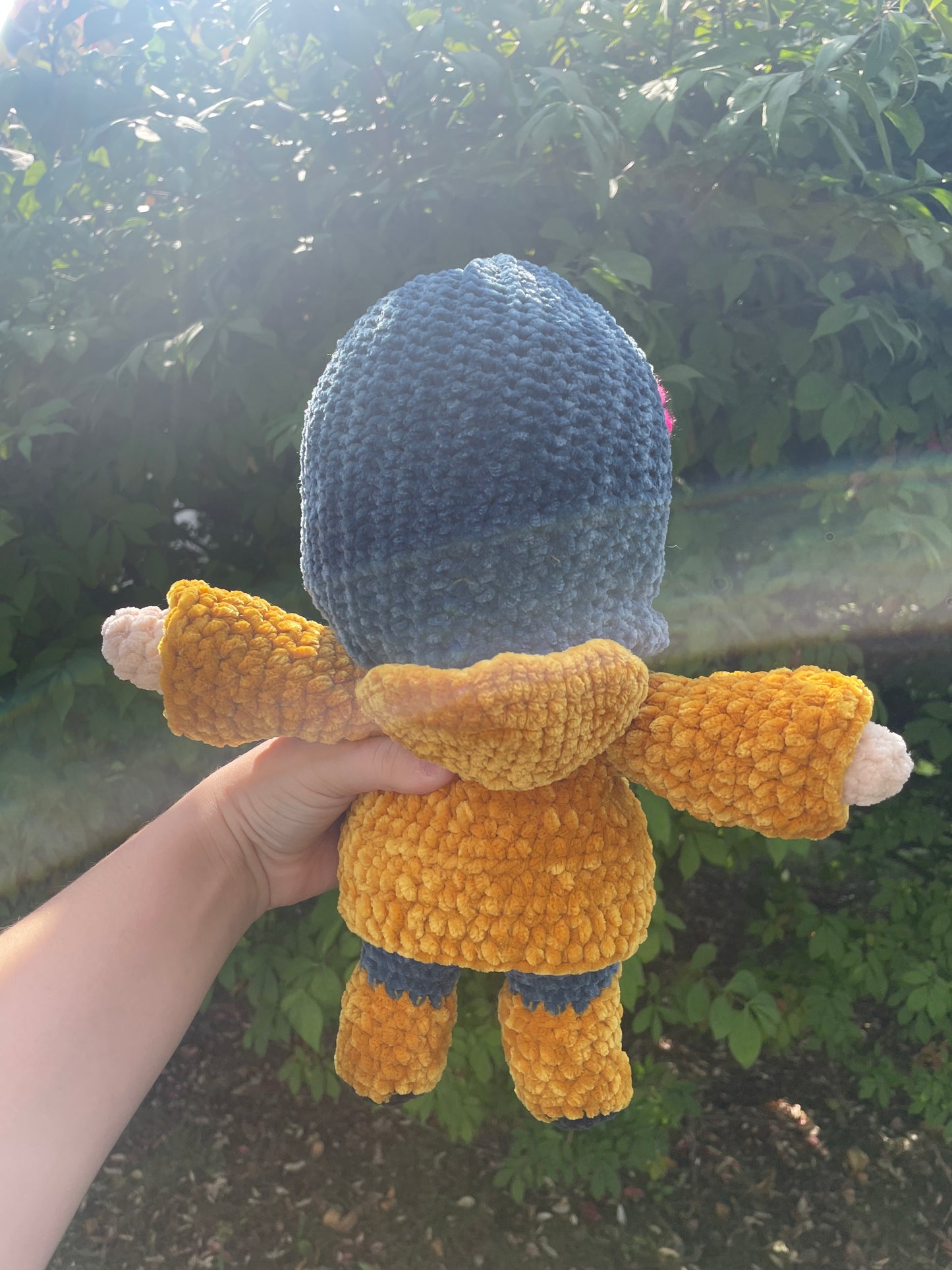 Crochet Coraline doll