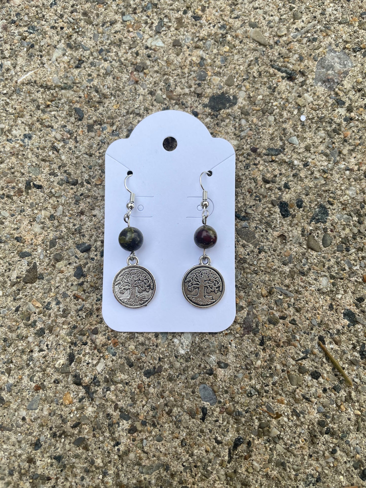 Tree of Life Crystal Earrings
