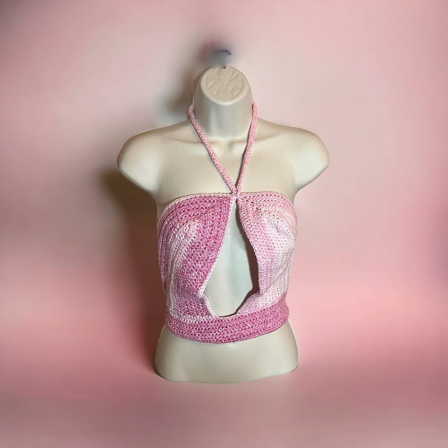 Sexy Pink Under Boob Top