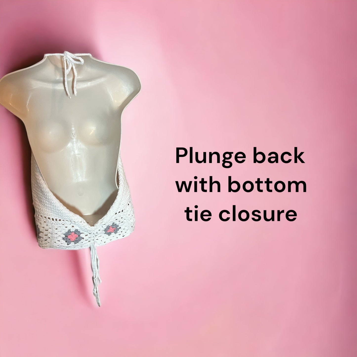 Granny Square Flowy Floral Top