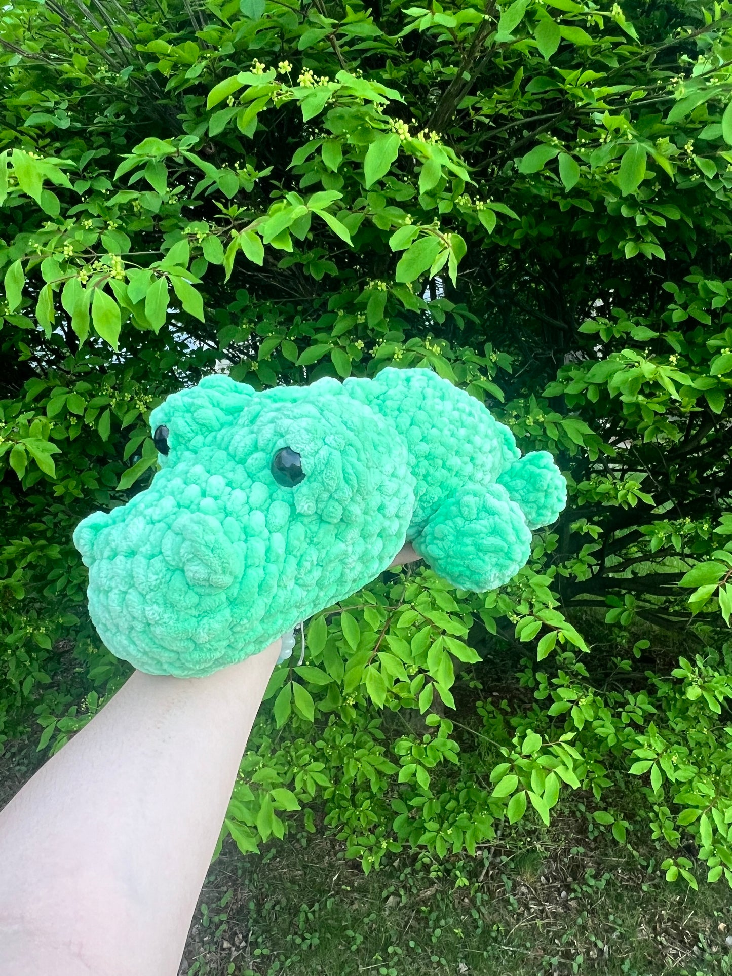 Alligator plush