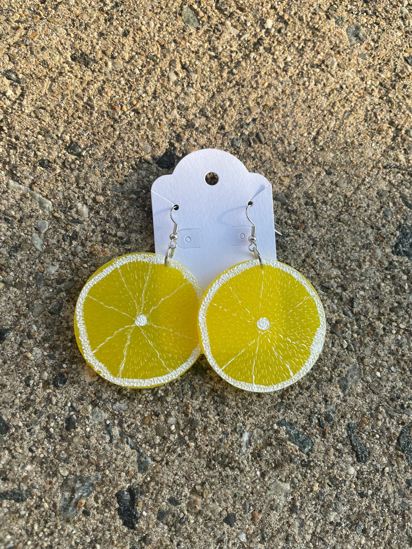 Lemon Slice Earrings