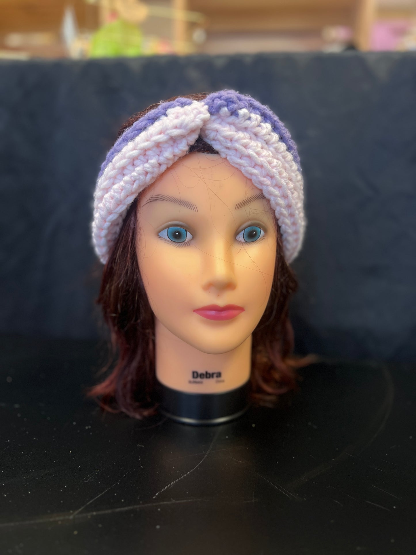 Purple Berry Winter Headband