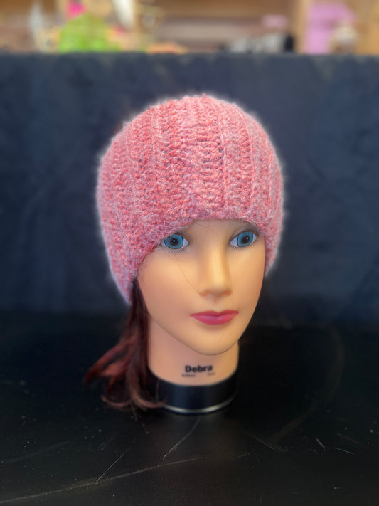 Pink Fuzzy Extra Wide Winter Headband