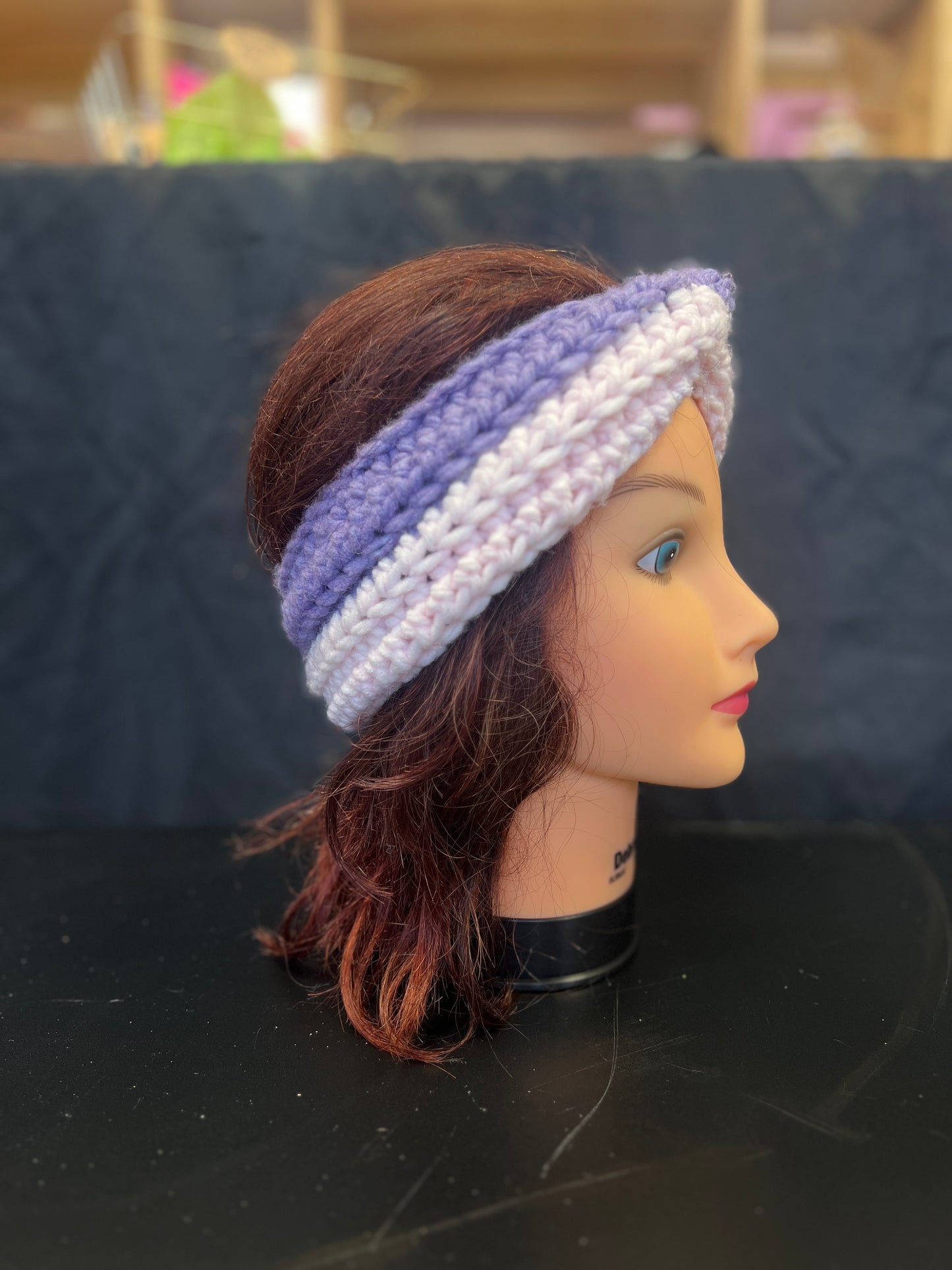 Purple Berry Winter Headband