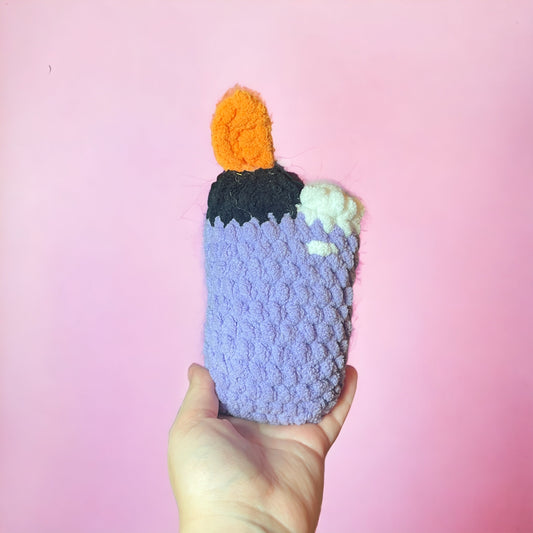 Crochet Lighter Plushie