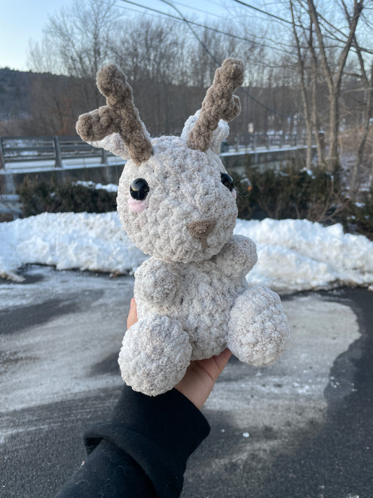 Jackalope plushie